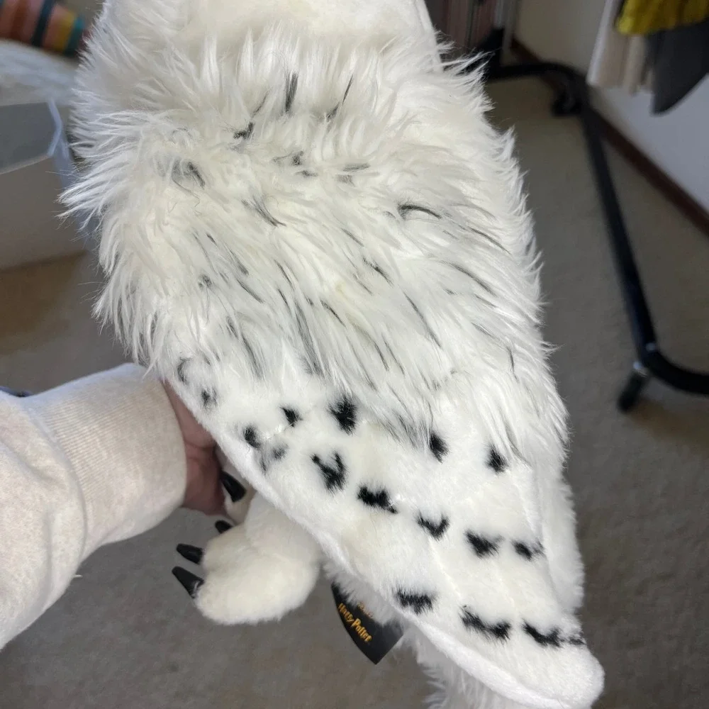 Harry Potter Hedwig Plush Owl Wizarding World White Snowy‎ Owl Toy